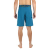 Abyss 20" Men's Boardshorts in Aqua, Quick Drying Stretch Swimwear, Model Back