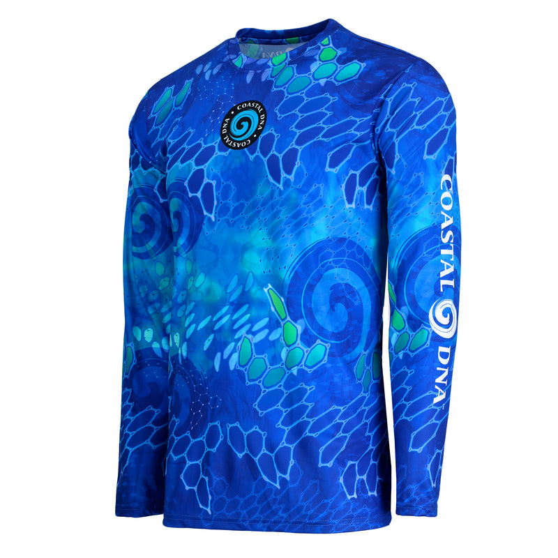 Sun Protection Long Sleeve Microfiber Sun Shirt UV SPF 50+ Fishing / Swim  Shirt